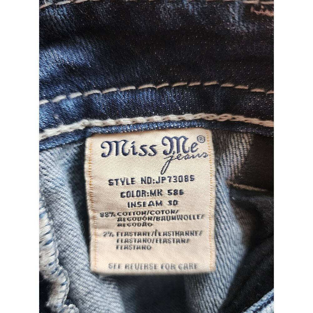 Miss Me Jeans Women's Signature Skinny Embellished Pockets Size 31 - Picture 11 of 15